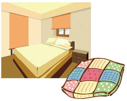 リビング・ベッドルーム